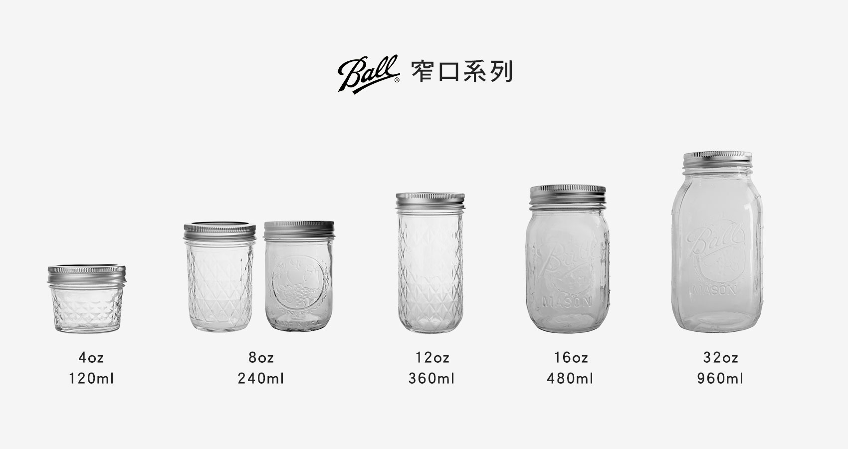 梅森罐 Ball Mason Jar 百年經典密封罐