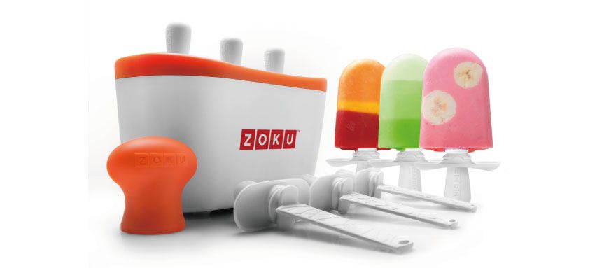 美國 ZOKU 快速製冰棒機 三支裝 (白)