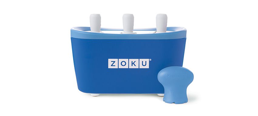 美國 ZOKU 快速製冰棒機 三支裝 (藍)