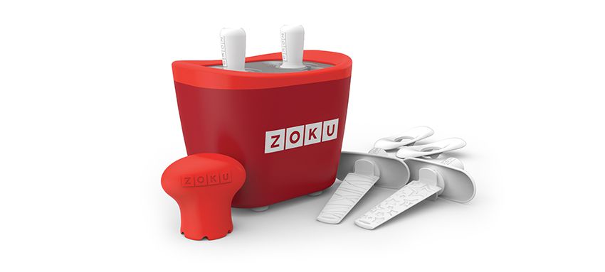 美國 ZOKU 快速製冰棒機 兩支裝 (紅)
