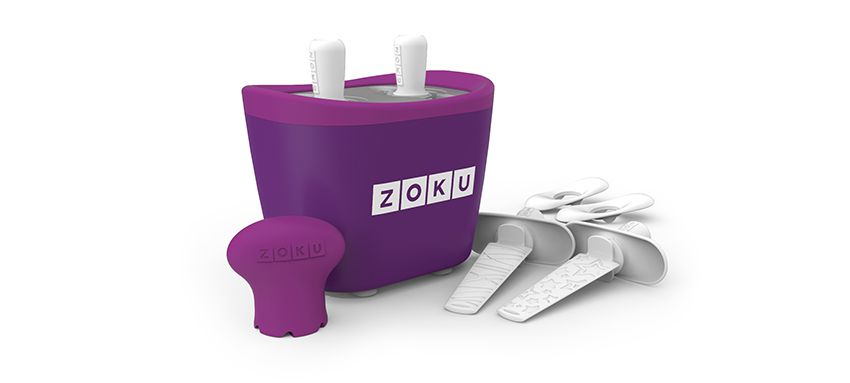 美國 ZOKU 快速製冰棒機 兩支裝 (紫)