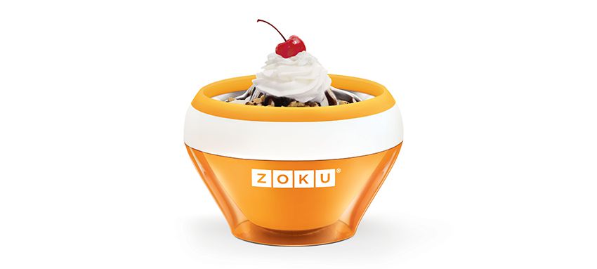 美國 ZOKU 快速製冰淇淋機 (橘)