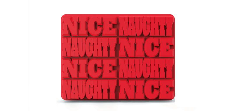 美國 ZOKU 長型字母製冰盒 Naughty/Nice 共8條