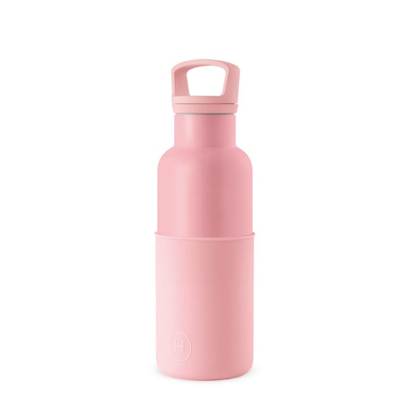 美國 HYDY 時尚不銹鋼保溫水瓶 480ml 玫瑰粉瓶 (太妃)