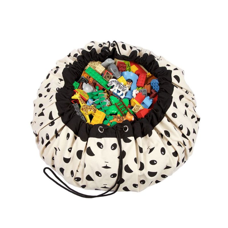 比利時 play & go 玩具整理袋 藝術家聯名款 (貓熊)