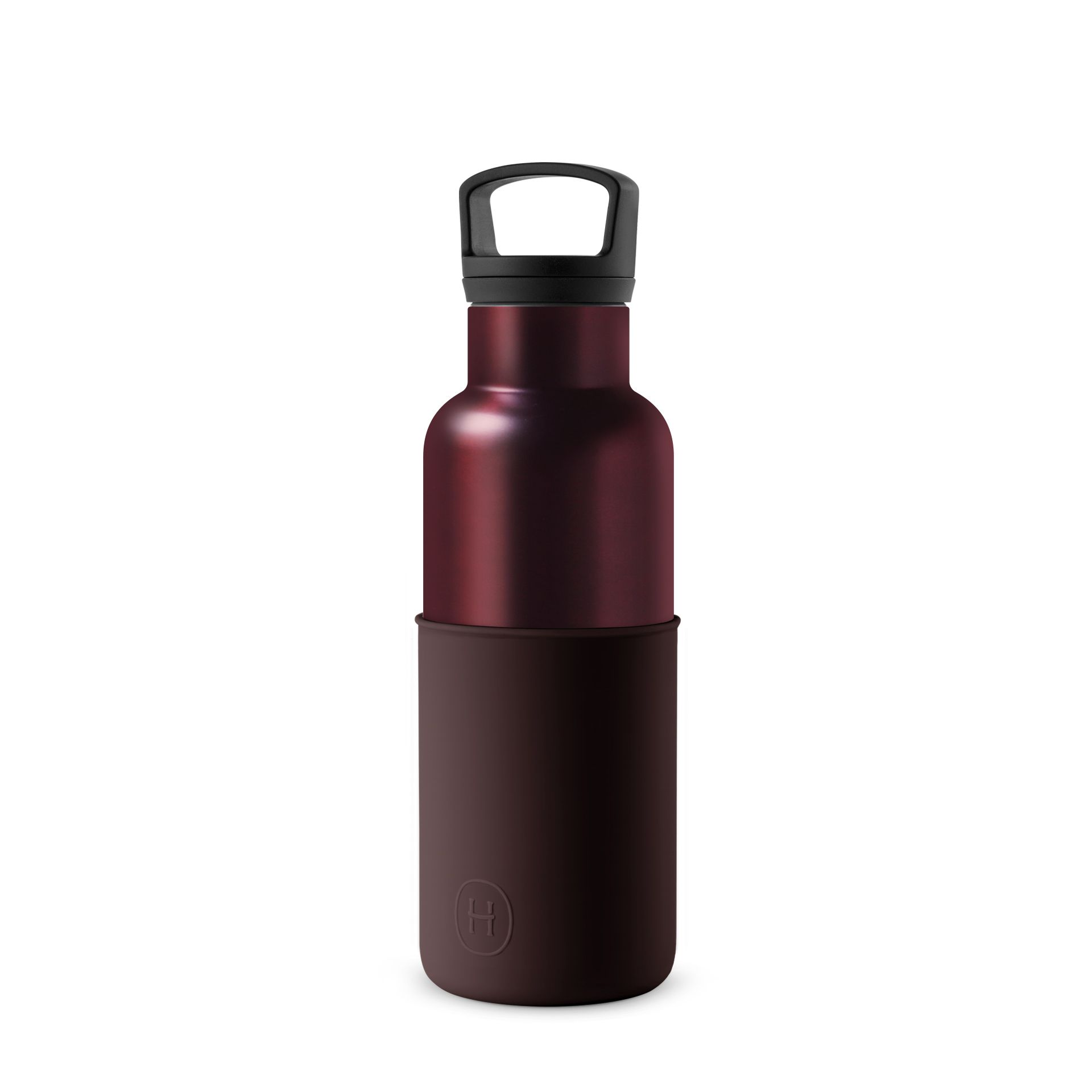 美國 HYDY 時尚不銹鋼保溫水瓶 480ml 勃根地紅瓶 (櫻桃紅)