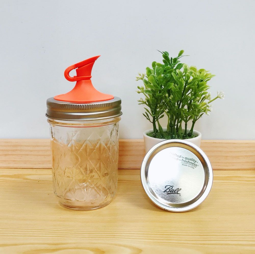 JARWARE窄口油嘴壺+菱格8oz_1