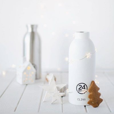 24Bottles_不鏽鋼雙層保溫瓶500ml_冰雪白2