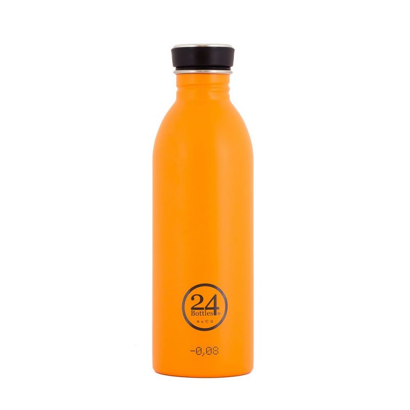 義大利 24Bottles 輕量冷水瓶 500ml (極致橙)