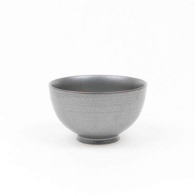 日本 KIHARA 黒砂釉 瓷餐碗 S