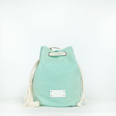 泰國 Something Simple 手作三用水桶包 薄荷綠