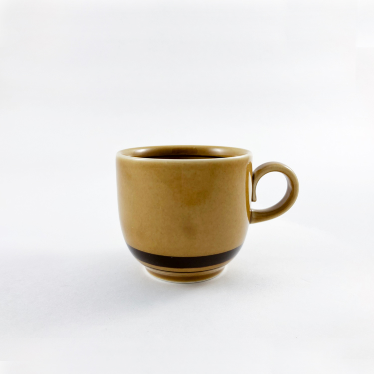 750_日本美濃焼陶作馬克杯焦糖棕