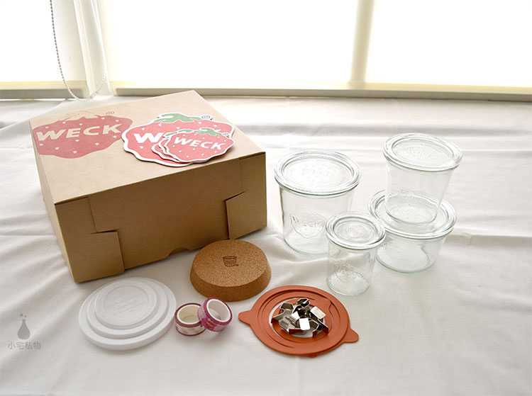 德國 WECK 玻璃密封罐 小家庭好用禮盒組