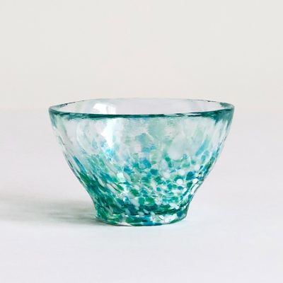 日本 津輕 手工玻璃杯 (青翠) 85ml