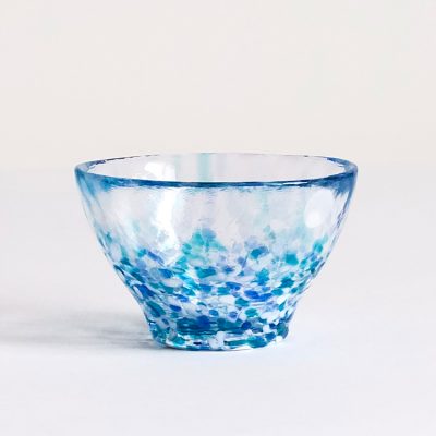 日本 津輕 手工玻璃杯 (紫陽花) 85ml