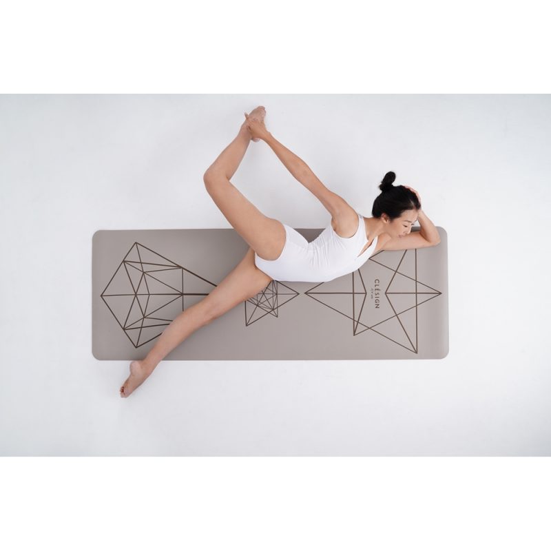Clesign Pro Yoga Mat 瑜珈墊 4.5mm - Creamy Brown
