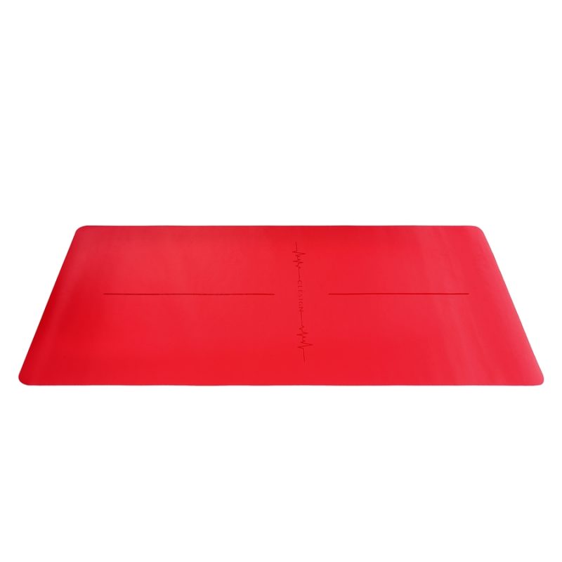 Clesign Pro Yoga Mat - Follow The Heartbeat 瑜珈墊 4.5mm - Heart Red