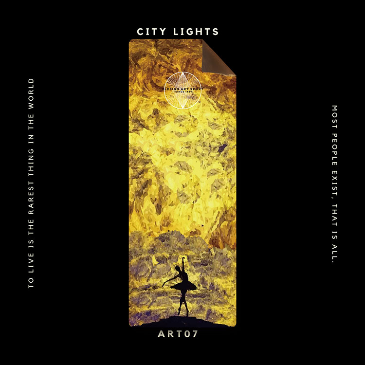 ART07 Clesign OSE 瑜珈墊 3mm - ART07 CITY LIGHTS