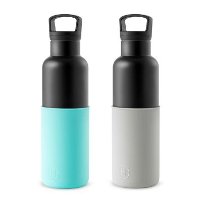 美國 HYDY 時尚不銹鋼保溫水瓶雙瓶組 黑瓶+黑瓶 (顏色任選)