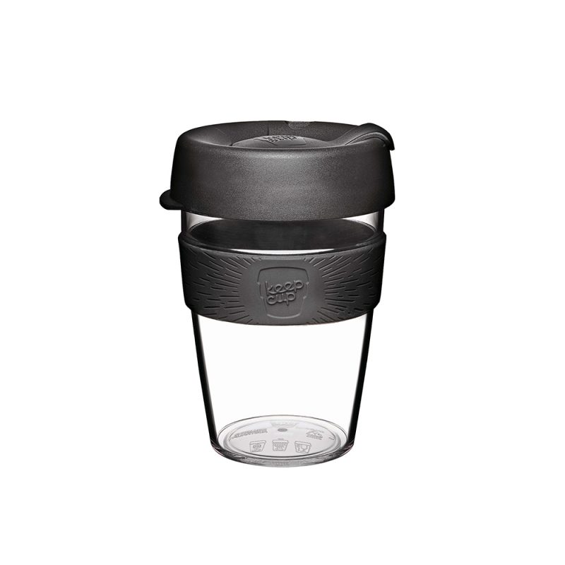 澳洲 KeepCup 隨身咖啡杯 輕漾系列 M - 黑色幽默