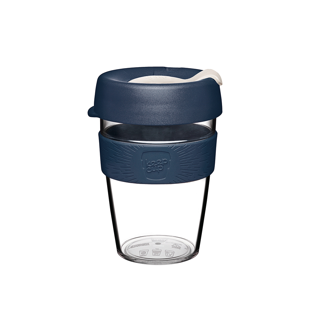 澳洲 KeepCup 隨身咖啡杯 輕漾系列 M - 灰藍調