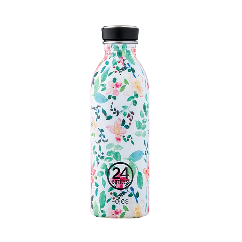 義大利 24Bottles 輕量冷水瓶 500ml (花徑)