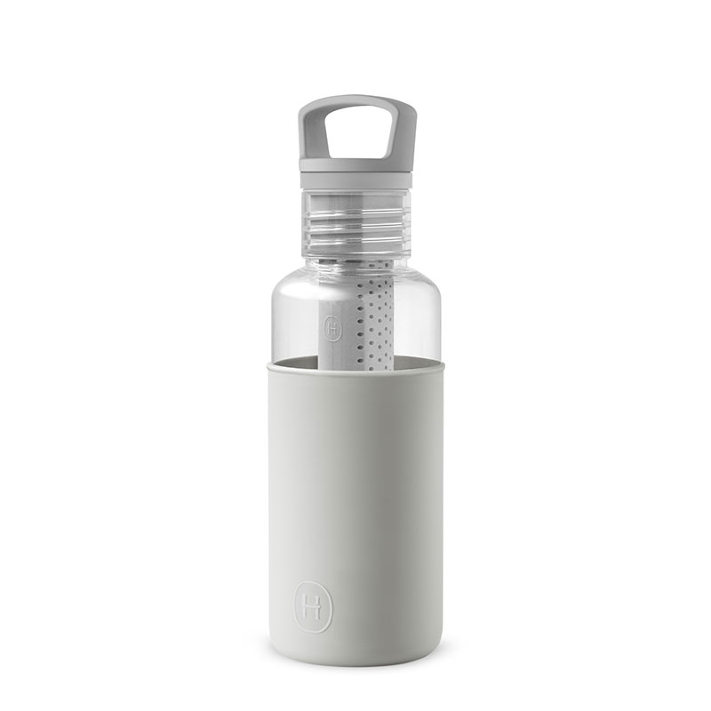 美國 HYDY 輕靚系列 透明冷水瓶 590ml 透明瓶 (雲灰)