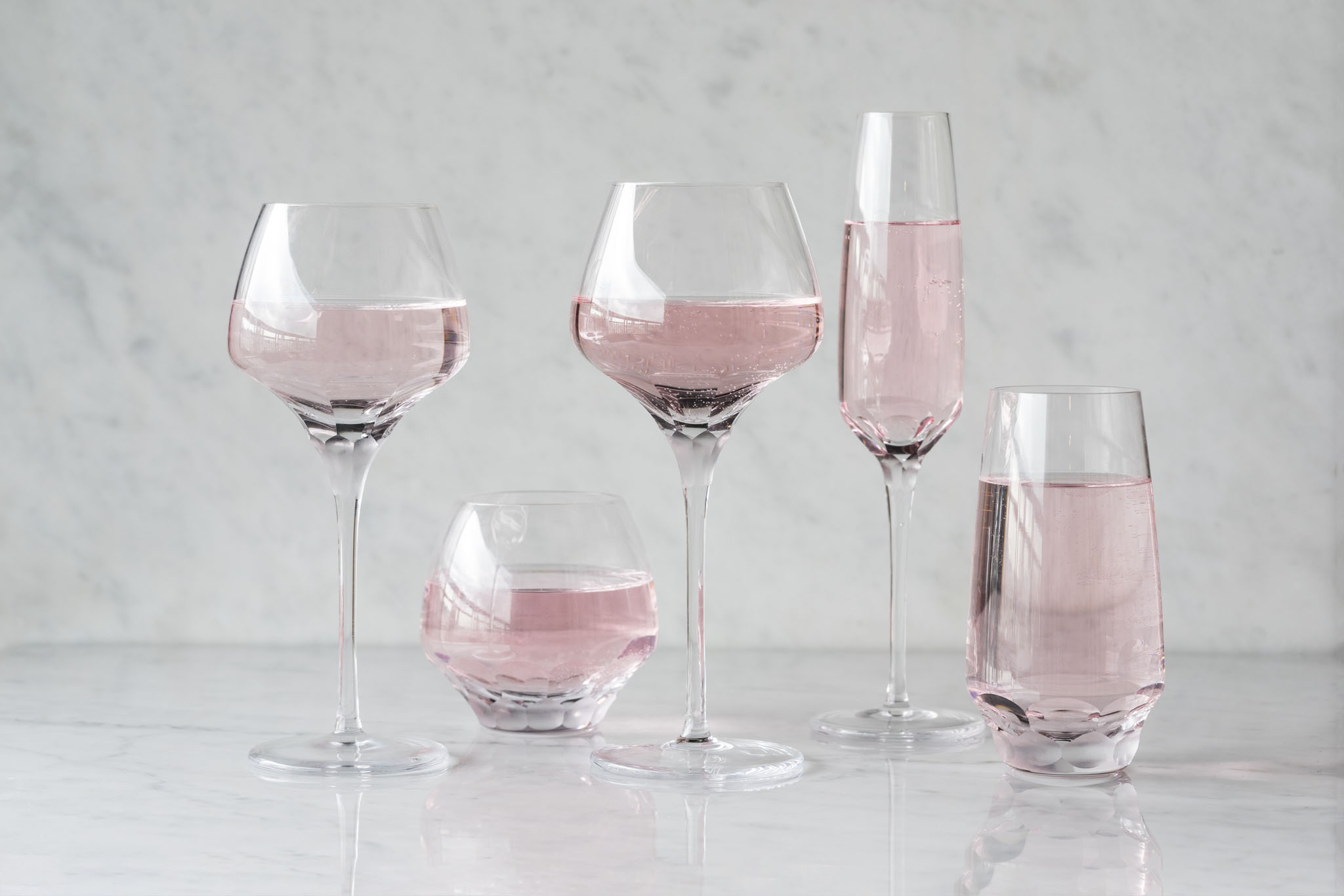 歐洲 ROGASKA 水晶玻璃 BLOSSOM 華麗綻放 高水杯 2支裝