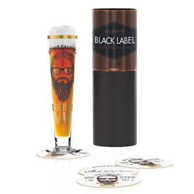 德國 RITZENHOFF BLACK LABEL 黑標經典啤酒杯-酷型男
