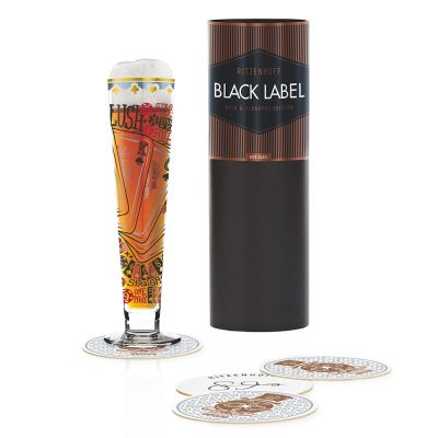德國 RITZENHOFF BLACK LABEL 黑標經典啤酒杯-撲克王
