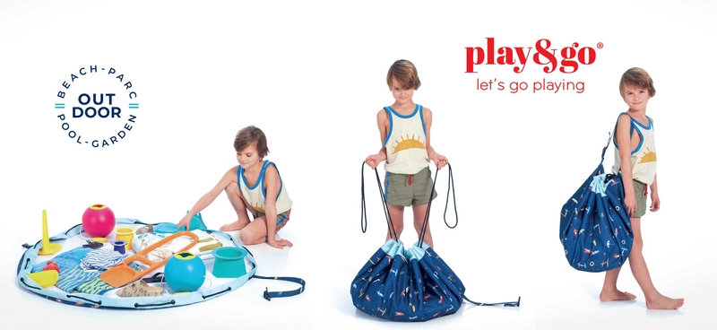 比利時 play & go 玩具整理袋 衝浪趣 (防水)