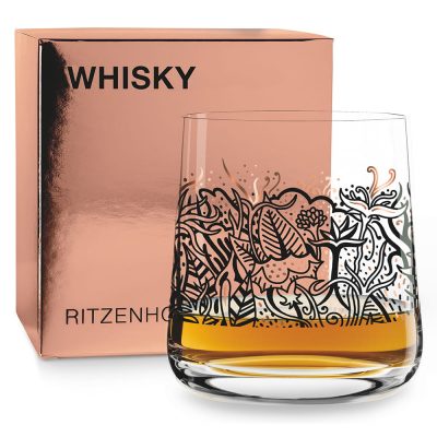 德國 RITZENHOFF WHISKY 威士忌酒杯-繁花似錦