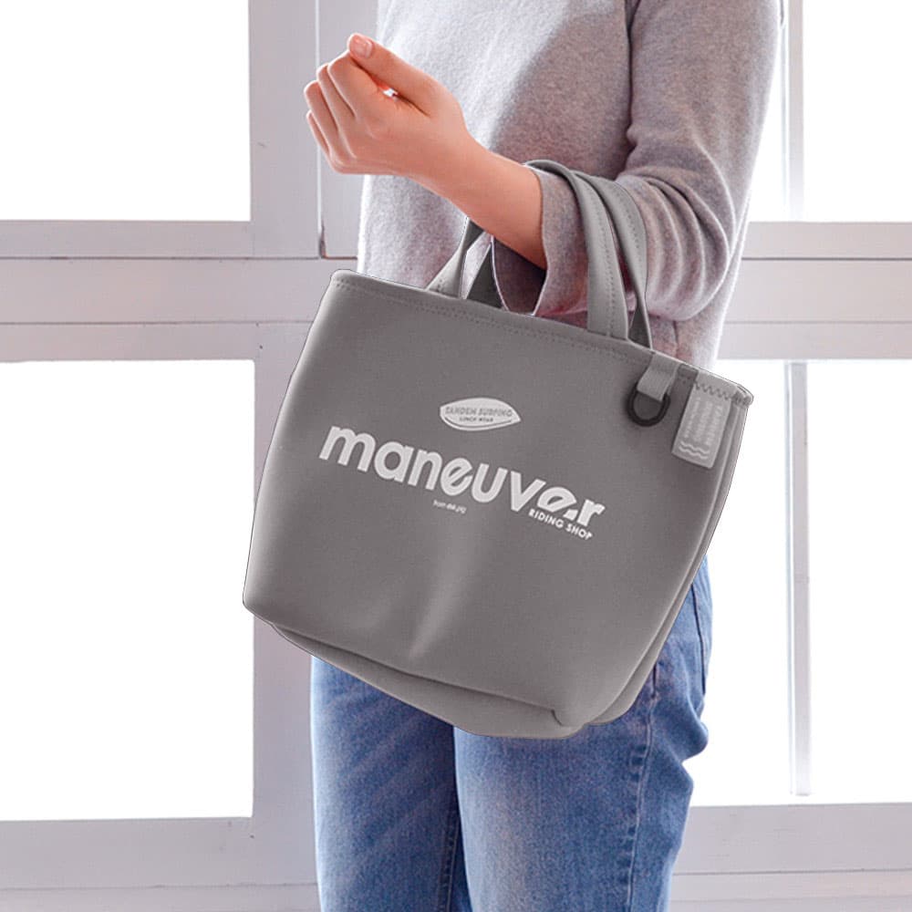 CB-海洋系列保冷托特手提便當袋7L(時尚灰)1