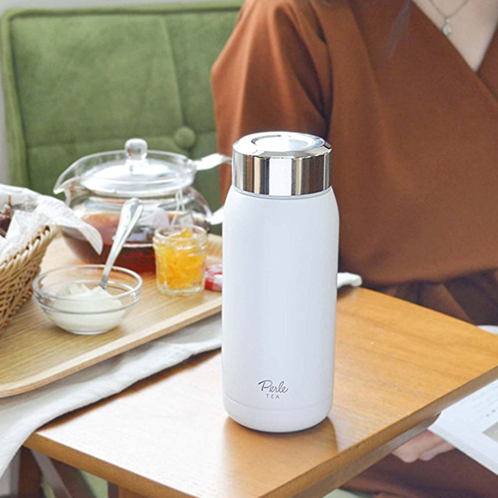 CB-Perle粉色佳人雙層保冷保溫杯355ml珍珠白1