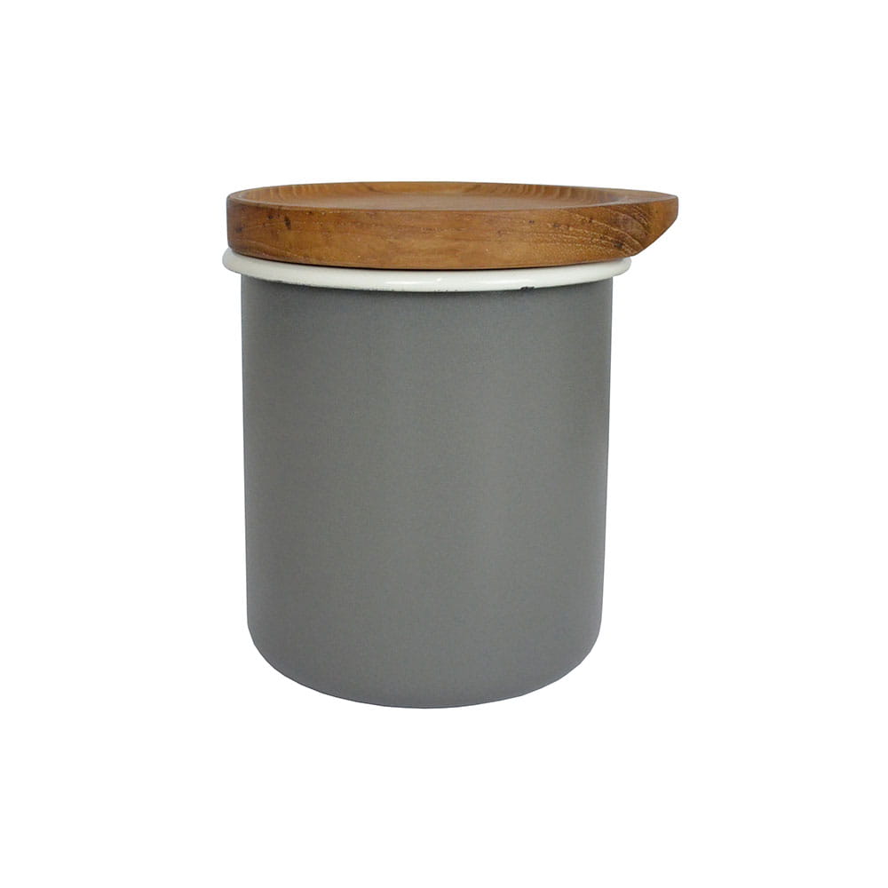 CB都會系列琺瑯原木製物罐