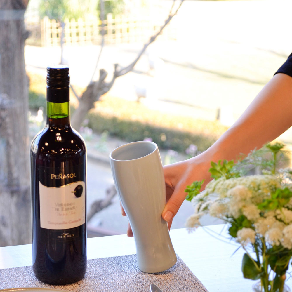 CB-粉色佳人雙層不鏽鋼陶瓷茶杯380ml-1