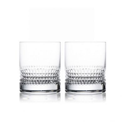 歐洲 ROGASKA 水晶玻璃 DIAMOND 純萃精鑽 威士忌杯 2支裝