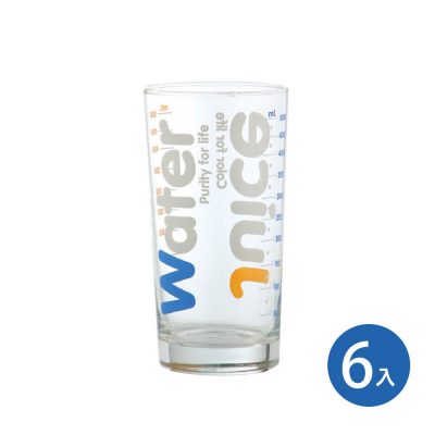 Ocean Juice&Water 刻度杯 (6入)
