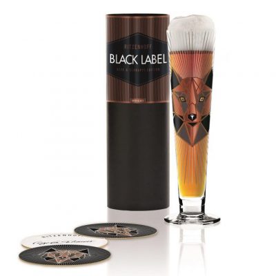 德國 RITZENHOFF BLACK LABEL 黑標經典啤酒杯-金鋼狼