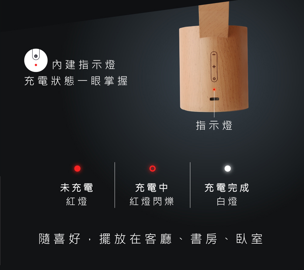 ZAN DESIGN - Heng PRO 衡燈2.0 橢圓 (烤漆款 - 木紋)
