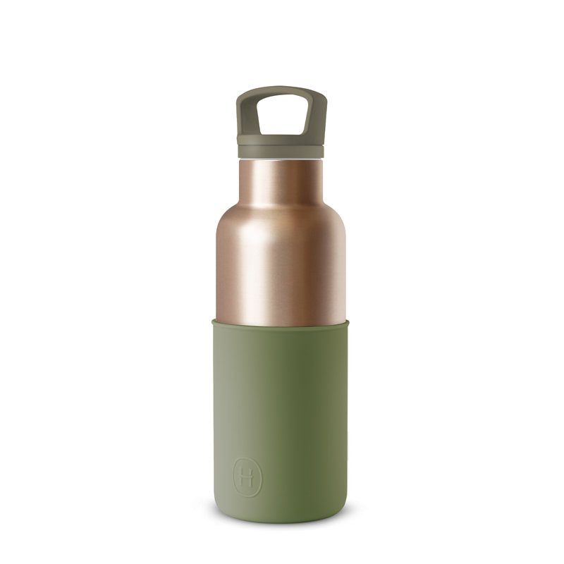 美國 HYDY 時尚不銹鋼保溫水瓶 480ml 冷杉瓶 (軍綠)