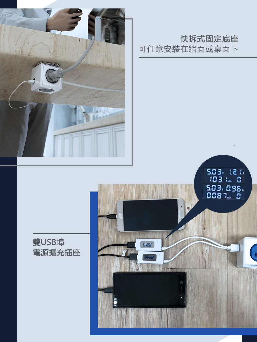 PowerCube【最新安規升級版】防雷抗突波款 延長線 (紅色) 線長1.5公尺