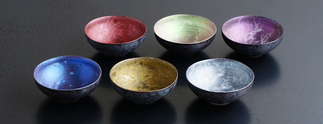 日本 有田燒 金照堂《麟》系列 丸底清酒平盃 (6色)