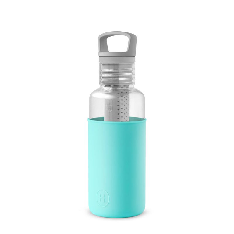 美國 HYDY 輕靚系列 透明冷水瓶 590ml 透明瓶 (北極藍)