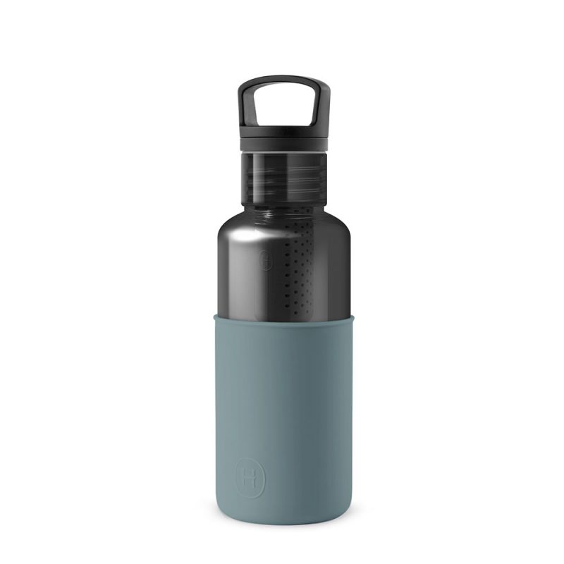 美國 HYDY 輕靚系列 透明冷水瓶 590ml 碳黑瓶 (亞得里亞海)