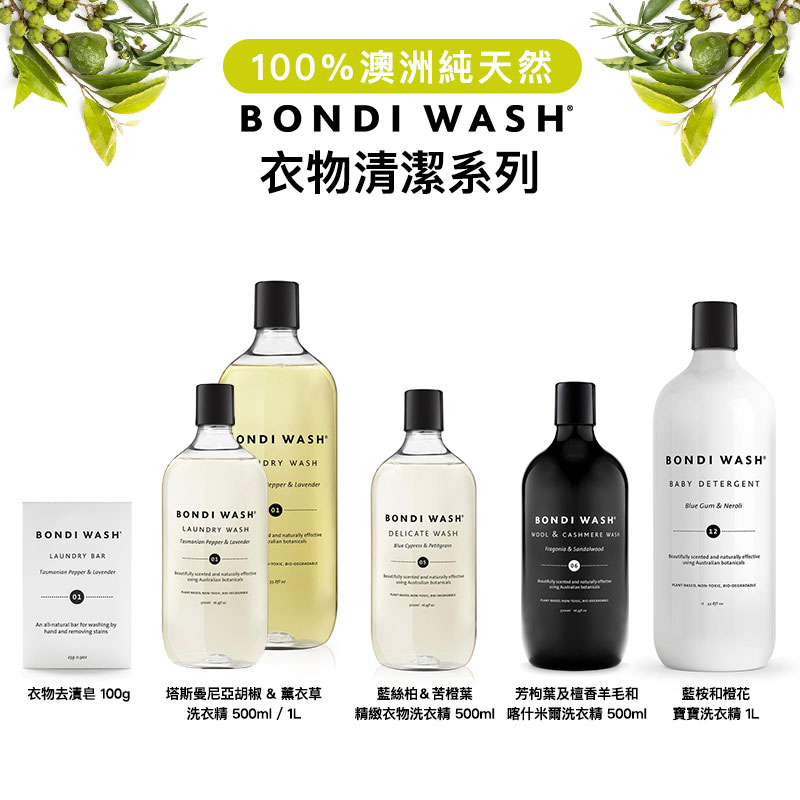 澳洲 BONDI WASH 衣物清潔系列