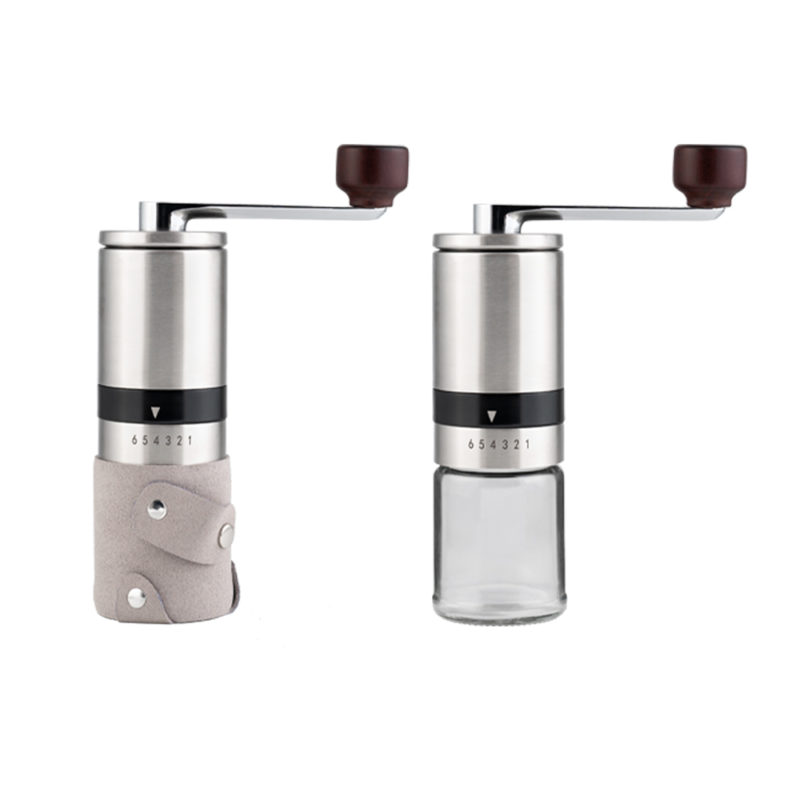 丹麥設計 PO:Selected 手動式不鏽鋼咖啡研磨器 2.0 (灰)