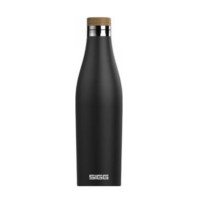 瑞士百年 SIGG 纖體竹蓋保溫瓶 500ml (爵黑)