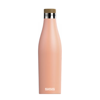 瑞士百年 SIGG 纖體竹蓋保溫瓶 500ml (珊瑚粉)