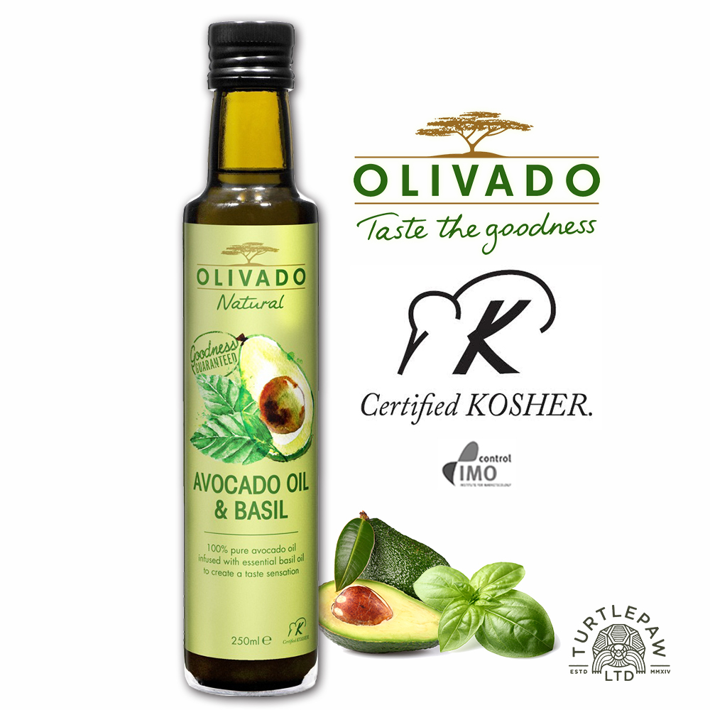 紐西蘭 Olivado 烹調酪梨油 (羅勒) 250ml